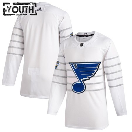 Camisola St. Louis Blues Blank Cinza Adidas 2020 NHL All-Star Authentic - Criança